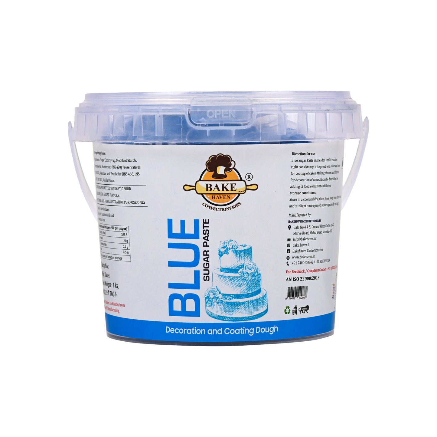 Fondant Blue 1kg