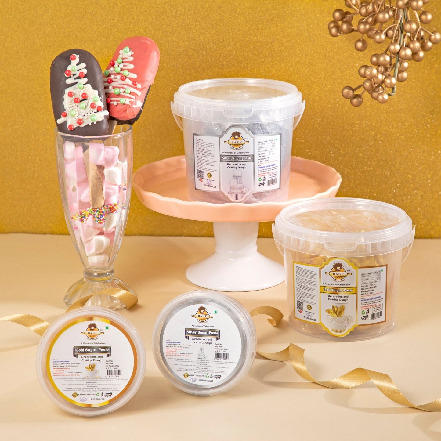 Premium fondant for fondant cakes and smooth cake fondant icing