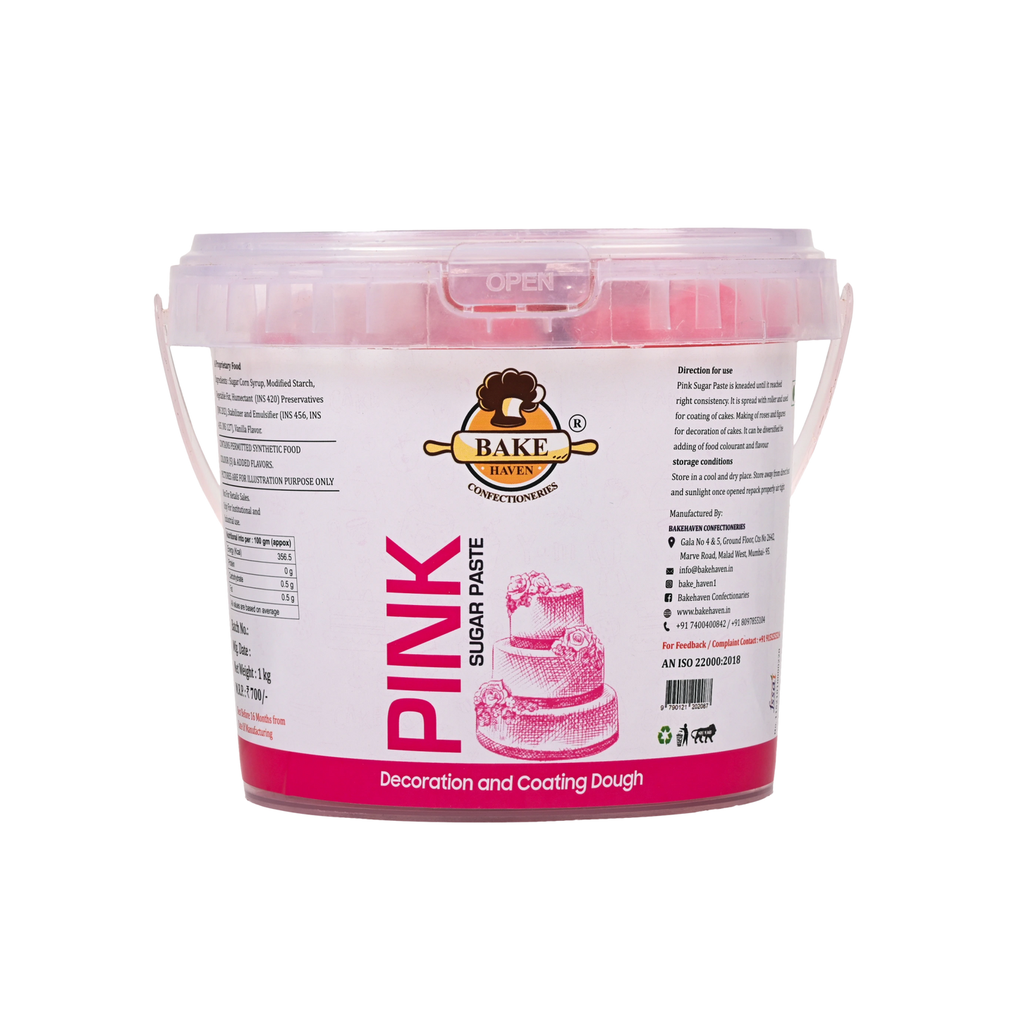 Fondant Pink 1kg