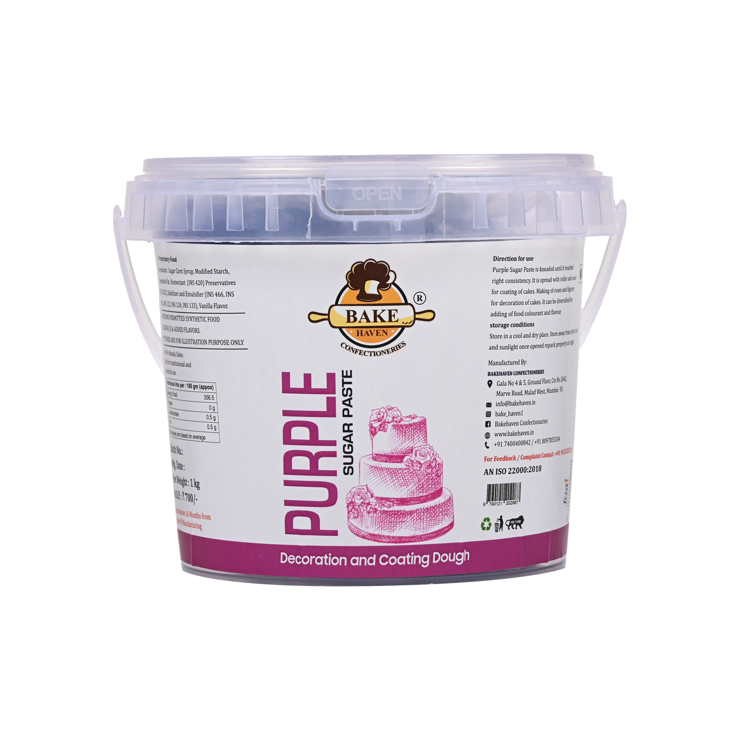 Fondant purple 1kg