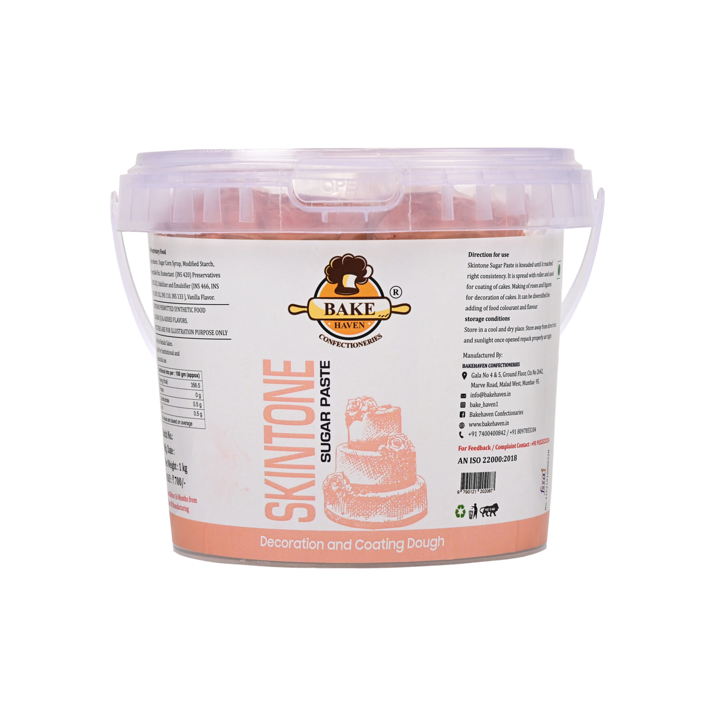 Fondant skintone 1kg