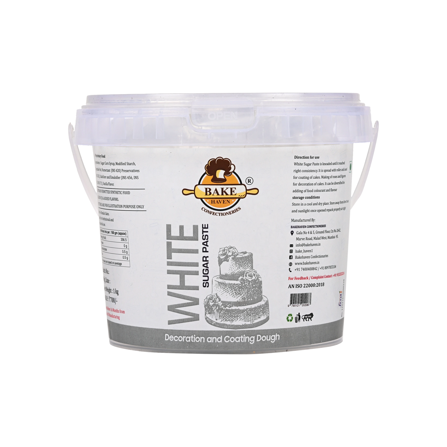 Fondant White 1kg