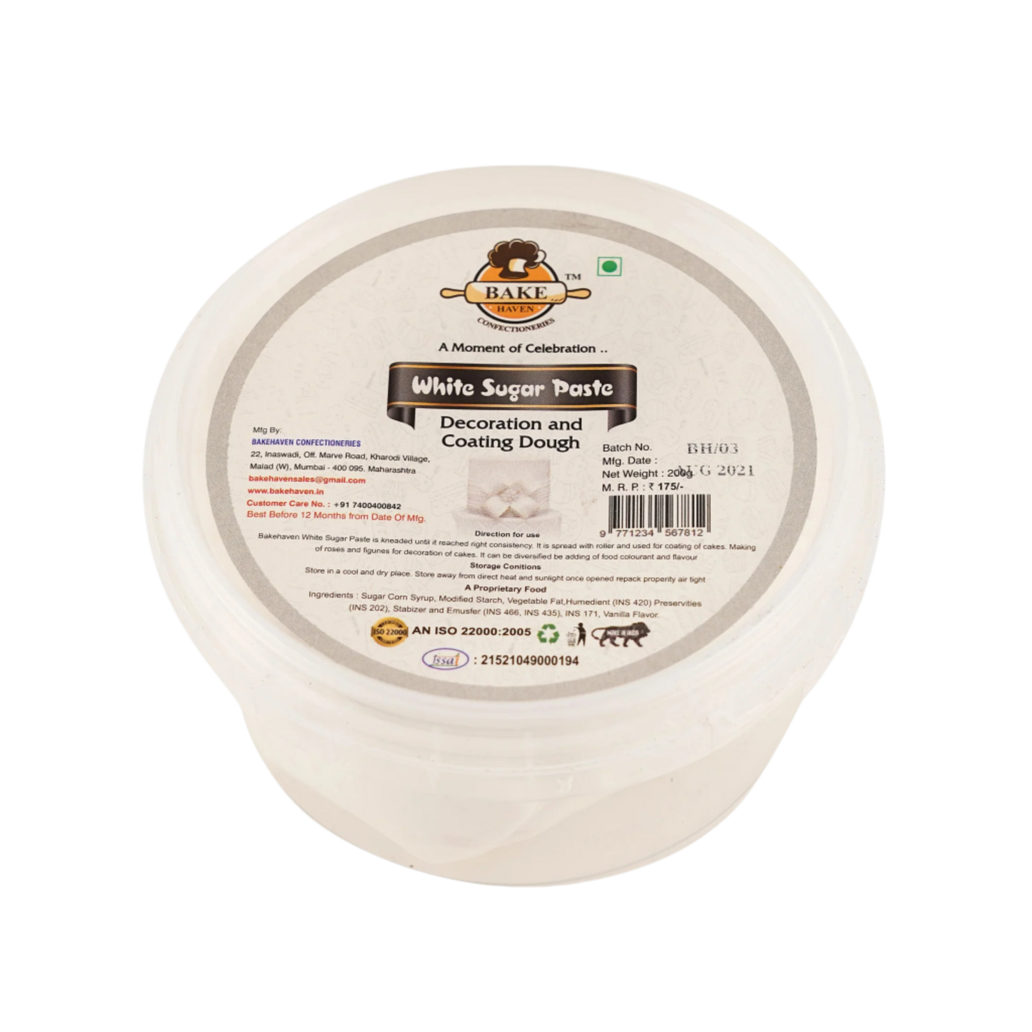 Fondant White 200gm