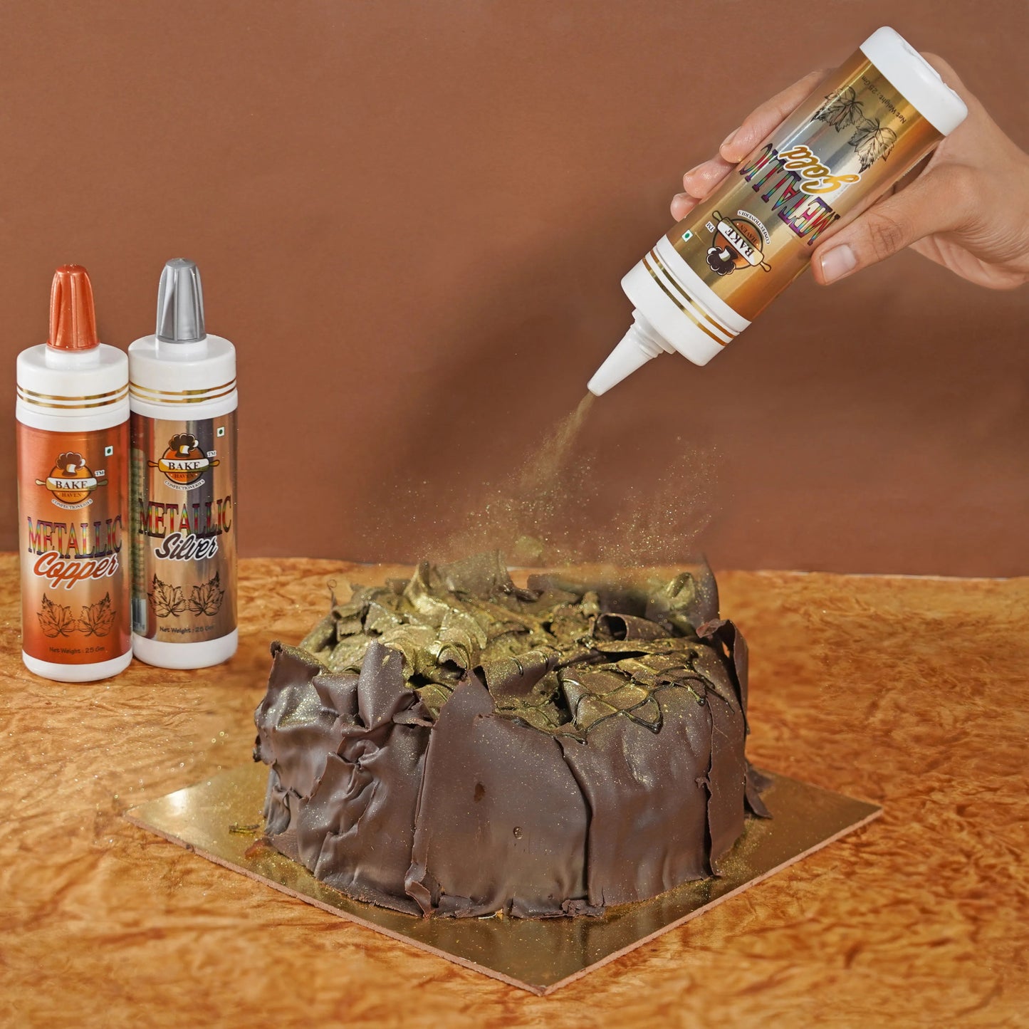 Metallic Spray Powder Colour - Bakehaven